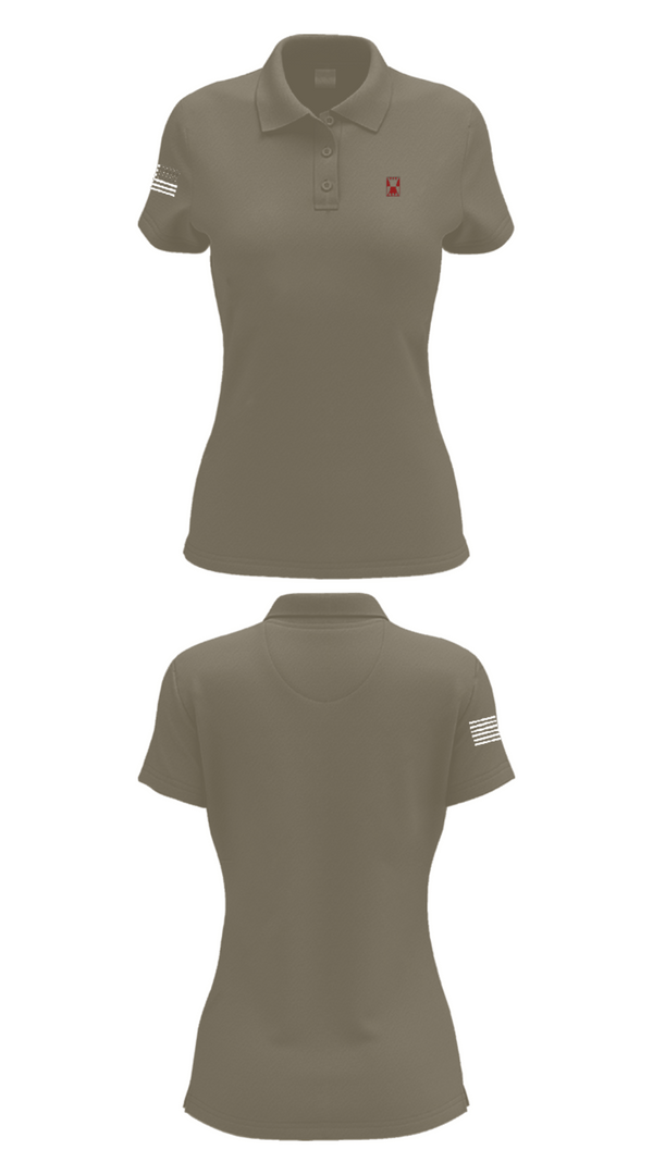 Womens Short Sleeve Performance Polo, 647 RSG, Army, Teamtime, Team time, sublimation, custom sports apparel, team uniforms, spirit wear, spiritwear, sports uniforms, custom shirts, team store, custom team store, fundraiser sports, apparel fundraiser
