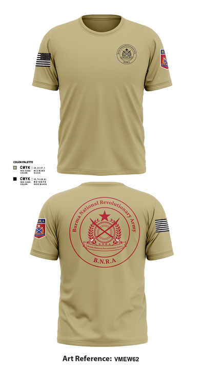 B.N.R.A 22892000 Short Sleeve Performance Shirt - 102