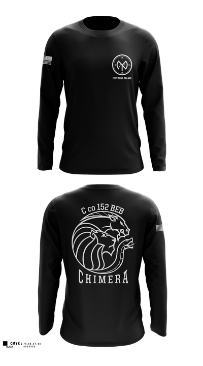 C co 152 BEB 45223010 Long Sleeve Performance Shirt 5