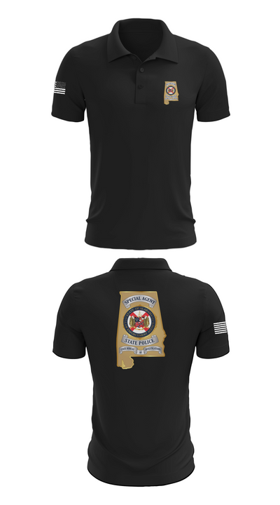 Major Crimes 85282762 Short Sleeve Performance Polo - 26