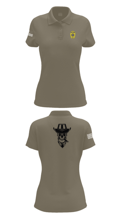 Charlie Squad 89952871 Women's Short Sleeve Performance Polo  - 71