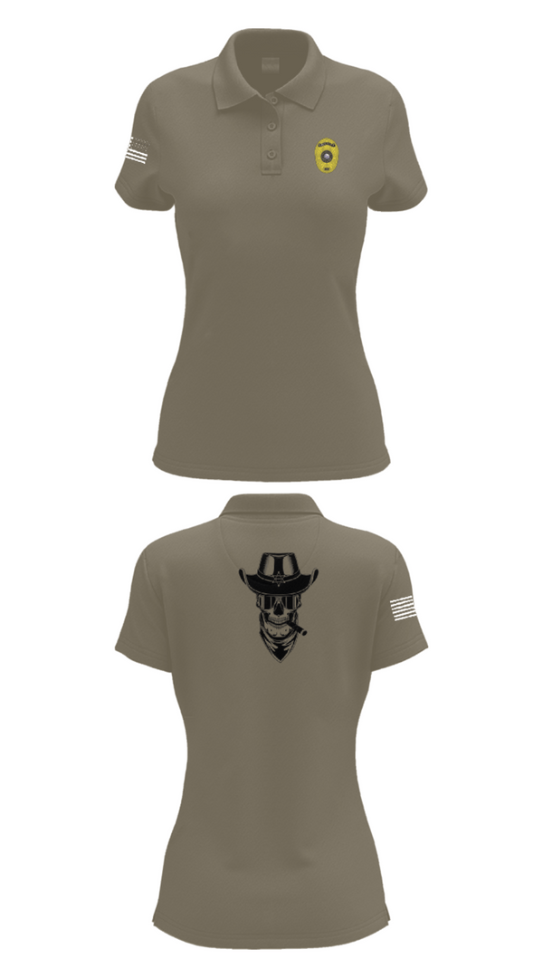 Womens Short Sleeve Performance Polo, Charlie Squad, Police, Teamtime, Team time, sublimation, custom sports apparel, team uniforms, spirit wear, spiritwear, sports uniforms, custom shirts, team store, custom team store, fundraiser sports, apparel fundraiser