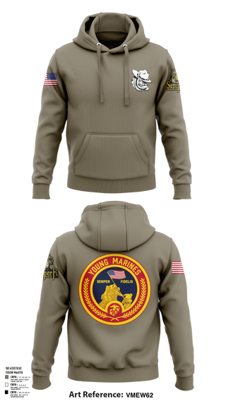Hoodie, Rogue Valley, Marines, Teamtime, Team time, sublimation, custom sports apparel, team uniforms, spirit wear, spiritwear, sports uniforms, custom shirts, team store, custom team store, fundraiser sports, apparel fundraiser