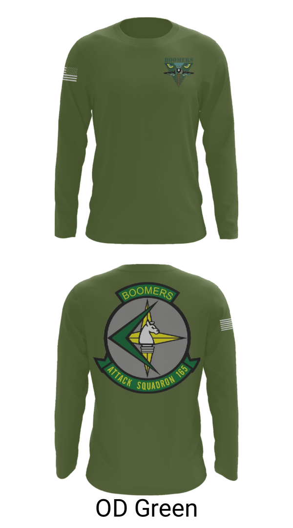 Long Sleeve Performance Shirt, VA-165 Boomers, , Teamtime, Team time, sublimation, custom sports apparel, team uniforms, spirit wear, spiritwear, sports uniforms, custom shirts, team store, custom team store, fundraiser sports, apparel fundraiser