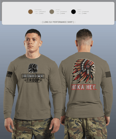 Comanche Squad 4858933 Long Sleeve Performance Shirt - 15
