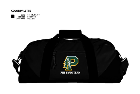 Duffle Bag, Paradise High School Bobcats, Swimming, Teamtime, Team time, sublimation, custom sports apparel, team uniforms, spirit wear, spiritwear, sports uniforms, custom shirts, team store, custom team store, fundraiser sports, apparel fundraiser
