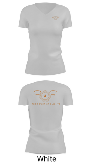 Womens Short Sleeve Vneck Shirt, International Drone Operators Union Local 757, , Teamtime, Team time, sublimation, custom sports apparel, team uniforms, spirit wear, spiritwear, sports uniforms, custom shirts, team store, custom team store, fundraiser sports, apparel fundraiser
