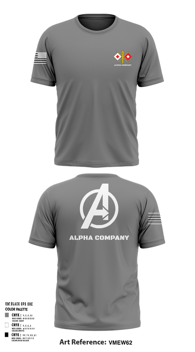 Alpha Company 80514577 Short Sleeve Performance Shirt - 20
