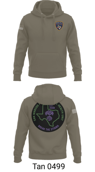 Hoodie, SMPD Mental Health Unit, Police, Teamtime, Team time, sublimation, custom sports apparel, team uniforms, spirit wear, spiritwear, sports uniforms, custom shirts, team store, custom team store, fundraiser sports, apparel fundraiser