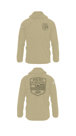 Windbreaker, Fulton County Anti-Crime Task Force, , Teamtime, Team time, sublimation, custom sports apparel, team uniforms, spirit wear, spiritwear, sports uniforms, custom shirts, team store, custom team store, fundraiser sports, apparel fundraiser