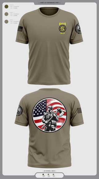 Old School Cotton Feel Shirt, , Army, Teamtime, Team time, sublimation, custom sports apparel, team uniforms, spirit wear, spiritwear, sports uniforms, custom shirts, team store, custom team store, fundraiser sports, apparel fundraiser