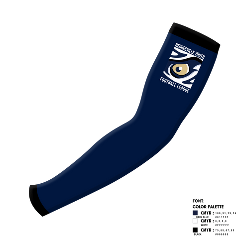 Arm Sleeve, Hedgesville Youth Football League, , Teamtime, Team time, sublimation, custom sports apparel, team uniforms, spirit wear, spiritwear, sports uniforms, custom shirts, team store, custom team store, fundraiser sports, apparel fundraiser