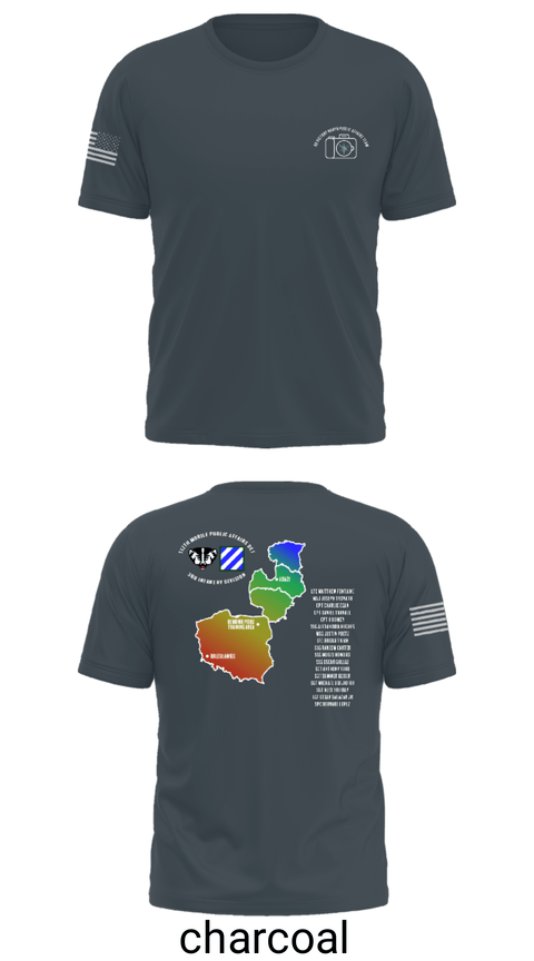 Short Sleeve Performance Shirt, 112 MPAD, Army, Teamtime, Team time, sublimation, custom sports apparel, team uniforms, spirit wear, spiritwear, sports uniforms, custom shirts, team store, custom team store, fundraiser sports, apparel fundraiser