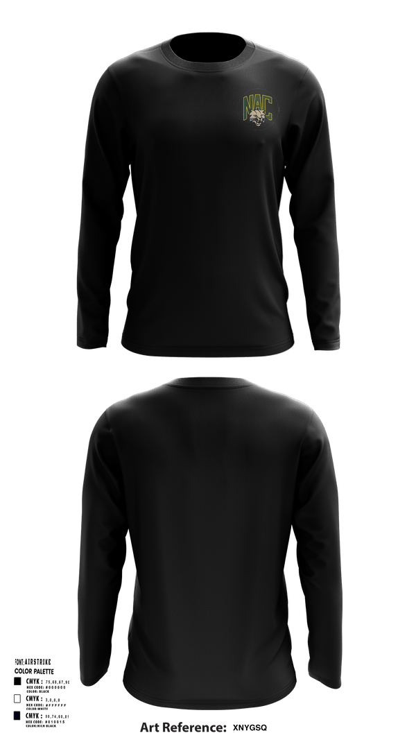 Long Sleeve Performance Shirt, Northern Adirondack Central Middle School Soccer, Men's Soccer, Teamtime, Team time, sublimation, custom sports apparel, team uniforms, spirit wear, spiritwear, sports uniforms, custom shirts, team store, custom team store, fundraiser sports, apparel fundraiser