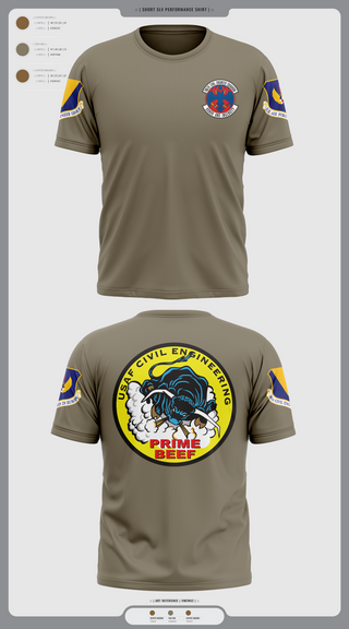 Short Sleeve Performance Shirt, 786th CES, Air Force, Teamtime, Team time, sublimation, custom sports apparel, team uniforms, spirit wear, spiritwear, sports uniforms, custom shirts, team store, custom team store, fundraiser sports, apparel fundraiser