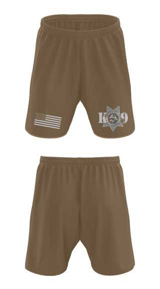 Athletic Shorts With Pockets, Fresno Police Department K9 Unit, Police, Teamtime, Team time, sublimation, custom sports apparel, team uniforms, spirit wear, spiritwear, sports uniforms, custom shirts, team store, custom team store, fundraiser sports, apparel fundraiser