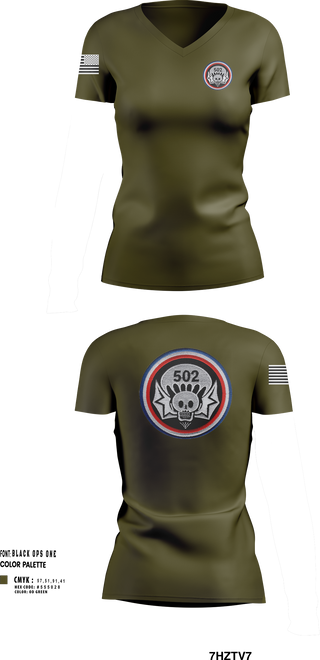 Womens Short Sleeve Vneck Shirt, , Army, Teamtime, Team time, sublimation, custom sports apparel, team uniforms, spirit wear, spiritwear, sports uniforms, custom shirts, team store, custom team store, fundraiser sports, apparel fundraiser