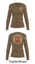 835th Transportation BN 83233683 Women's Long Sleeve V-neck Shirt -1 17