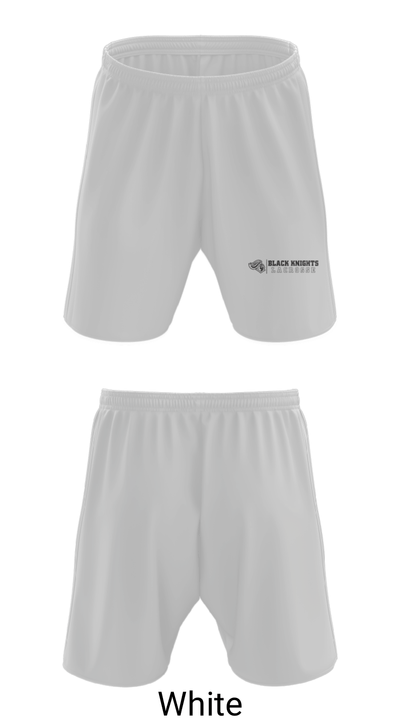 Black Knights Lacrosse Club 76626812 Athletic Shorts With Pockets - 1