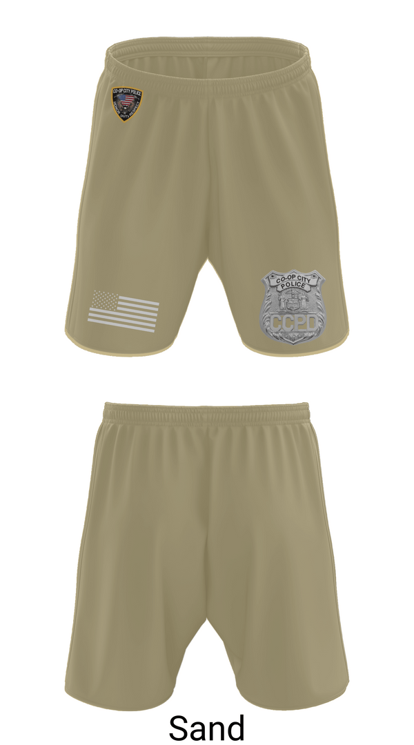 Athletic Shorts With Pockets, Co-op City Police Department, Police, Teamtime, Team time, sublimation, custom sports apparel, team uniforms, spirit wear, spiritwear, sports uniforms, custom shirts, team store, custom team store, fundraiser sports, apparel fundraiser