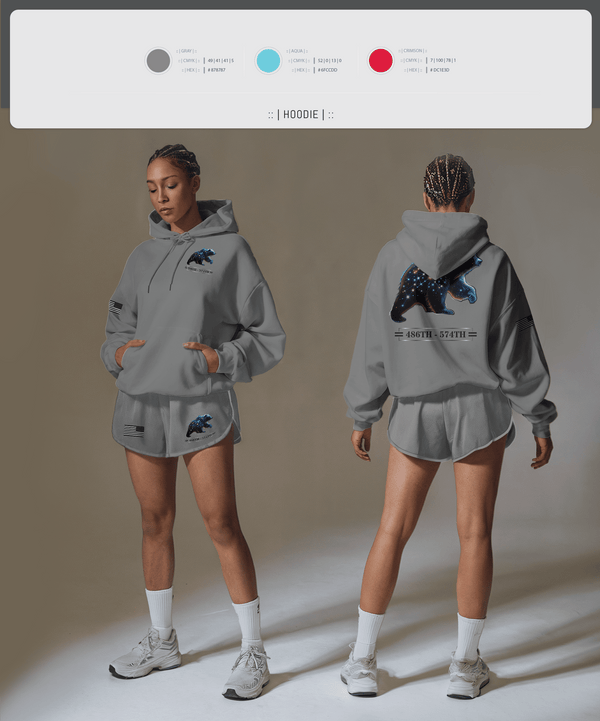 Hoodie, 486th/574th, , Teamtime, Team time, sublimation, custom sports apparel, team uniforms, spirit wear, spiritwear, sports uniforms, custom shirts, team store, custom team store, fundraiser sports, apparel fundraiser