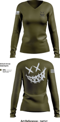 We are The already dead 5574670 Women's Long Sleeve V-neck Shirt - 8