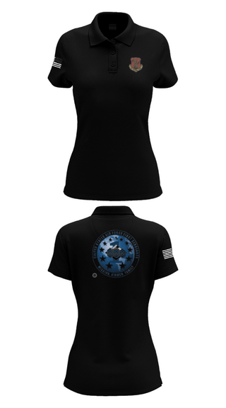 Women's Short Sleeve Performance Polo, 186 Air Refueling Wing, Air Force, Teamtime, Team time, sublimation, custom sports apparel, team uniforms, spirit wear, spiritwear, sports uniforms, custom shirts, team store, custom team store, fundraiser sports, apparel fundraiser