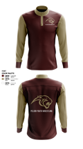 Pelion Youth Wrestling 55774781 Quarter Zip Jacket - 41