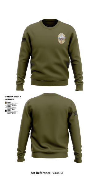 Crew Neck Sweatshirt, Monument Police Department, Police, Teamtime, Team time, sublimation, custom sports apparel, team uniforms, spirit wear, spiritwear, sports uniforms, custom shirts, team store, custom team store, fundraiser sports, apparel fundraiser