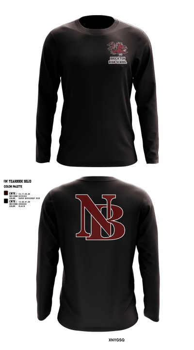 New Brockton High School 56621565 Long Sleeve Performance Shirt - 4