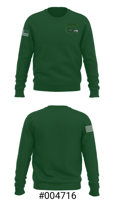 Zionsville Middle School Track 86363218 Crew Neck Sweatshirt - 16