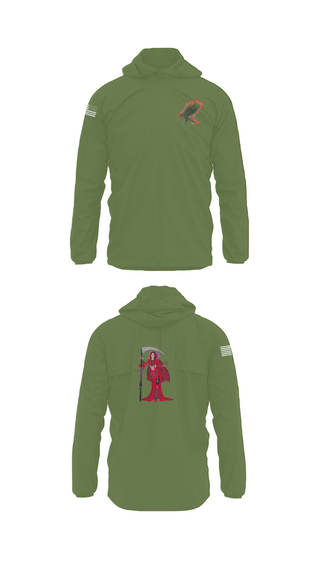 Windbreaker, A Co. 152 BEB, Army, Teamtime, Team time, sublimation, custom sports apparel, team uniforms, spirit wear, spiritwear, sports uniforms, custom shirts, team store, custom team store, fundraiser sports, apparel fundraiser