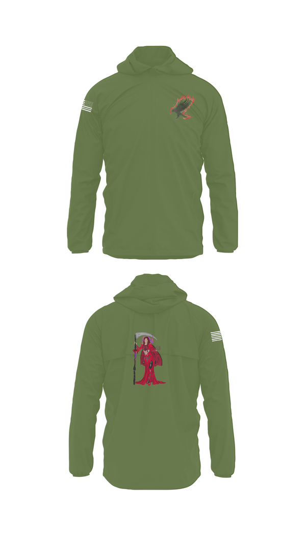 Windbreaker, A Co. 152 BEB, Army, Teamtime, Team time, sublimation, custom sports apparel, team uniforms, spirit wear, spiritwear, sports uniforms, custom shirts, team store, custom team store, fundraiser sports, apparel fundraiser