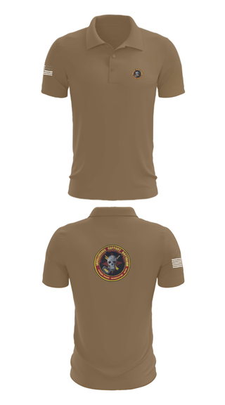Short Sleeve Performance Polo, Battle Space Surveillance Company, Marines, Teamtime, Team time, sublimation, custom sports apparel, team uniforms, spirit wear, spiritwear, sports uniforms, custom shirts, team store, custom team store, fundraiser sports, apparel fundraiser