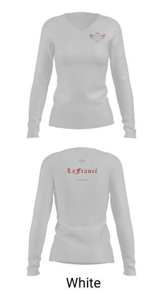 Women's Long Sleeve Vneck Shirt, 1 of 1 elite, Men's Basketball, Teamtime, Team time, sublimation, custom sports apparel, team uniforms, spirit wear, spiritwear, sports uniforms, custom shirts, team store, custom team store, fundraiser sports, apparel fundraiser