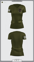 332 ECS SCOS 86475231 Women's Short Sleeve V-neck Shirt - 3