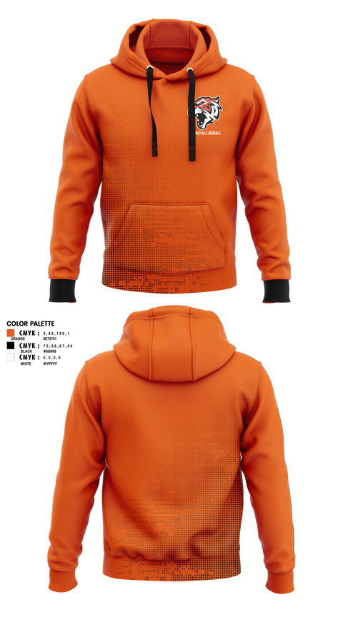 Hoodie, Orangeville Bengals, Baseball, Teamtime, Team time, sublimation, custom sports apparel, team uniforms, spirit wear, spiritwear, sports uniforms, custom shirts, team store, custom team store, fundraiser sports, apparel fundraiser