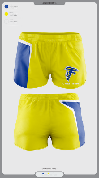Womens Shorts, Todd County High School Wrestling, Wrestling, Teamtime, Team time, sublimation, custom sports apparel, team uniforms, spirit wear, spiritwear, sports uniforms, custom shirts, team store, custom team store, fundraiser sports, apparel fundraiser