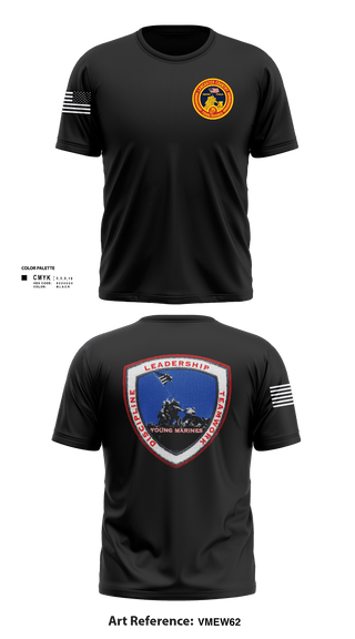 Short Sleeve Performance Shirt, Lancaster County Young Marines, Marines, Teamtime, Team time, sublimation, custom sports apparel, team uniforms, spirit wear, spiritwear, sports uniforms, custom shirts, team store, custom team store, fundraiser sports, apparel fundraiser