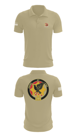 Short Sleeve Performance Polo, D FST 8-1 CAV, Army, Teamtime, Team time, sublimation, custom sports apparel, team uniforms, spirit wear, spiritwear, sports uniforms, custom shirts, team store, custom team store, fundraiser sports, apparel fundraiser