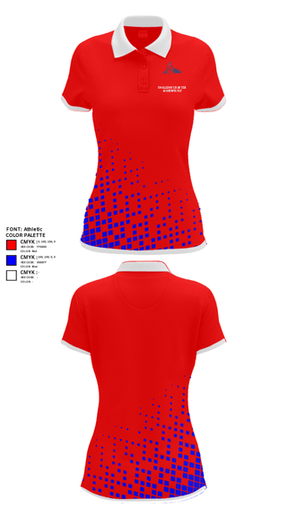 Women's Short Sleeve Performance Polo, Swallows Charter Academy Golf, Golf, Teamtime, Team time, sublimation, custom sports apparel, team uniforms, spirit wear, spiritwear, sports uniforms, custom shirts, team store, custom team store, fundraiser sports, apparel fundraiser