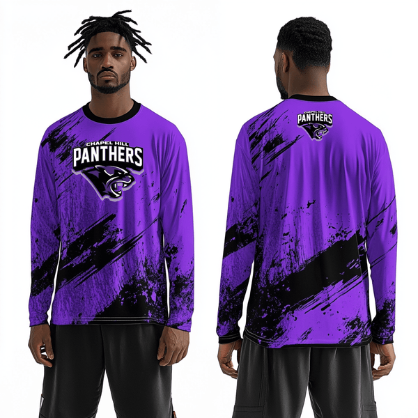 Long Sleeve Performance Shirt, Chapel Hill High School Wrestling, Wrestling, Teamtime, Team time, sublimation, custom sports apparel, team uniforms, spirit wear, spiritwear, sports uniforms, custom shirts, team store, custom team store, fundraiser sports, apparel fundraiser