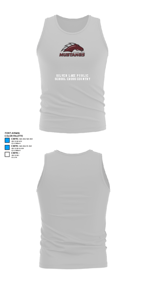 Tank Top, Silver Lake Public School Cross Country, Cross Country, Teamtime, Team time, sublimation, custom sports apparel, team uniforms, spirit wear, spiritwear, sports uniforms, custom shirts, team store, custom team store, fundraiser sports, apparel fundraiser