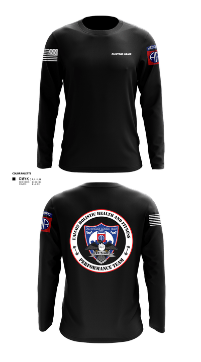 2BCT H2F 96509801 Long Sleeve Performance Shirt - 14