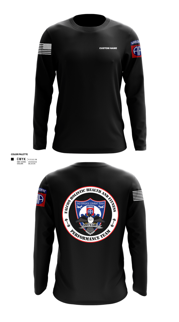 Long Sleeve Performance Shirt, 2BCT H2F, Army, Teamtime, Team time, sublimation, custom sports apparel, team uniforms, spirit wear, spiritwear, sports uniforms, custom shirts, team store, custom team store, fundraiser sports, apparel fundraiser