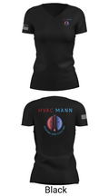 Hvacmannllc 74624786 Women's Short Sleeve V-neck Shirt - 38