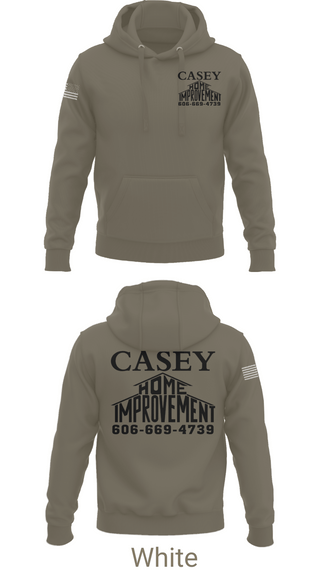 Hoodie, Casey home improvement, , Teamtime, Team time, sublimation, custom sports apparel, team uniforms, spirit wear, spiritwear, sports uniforms, custom shirts, team store, custom team store, fundraiser sports, apparel fundraiser