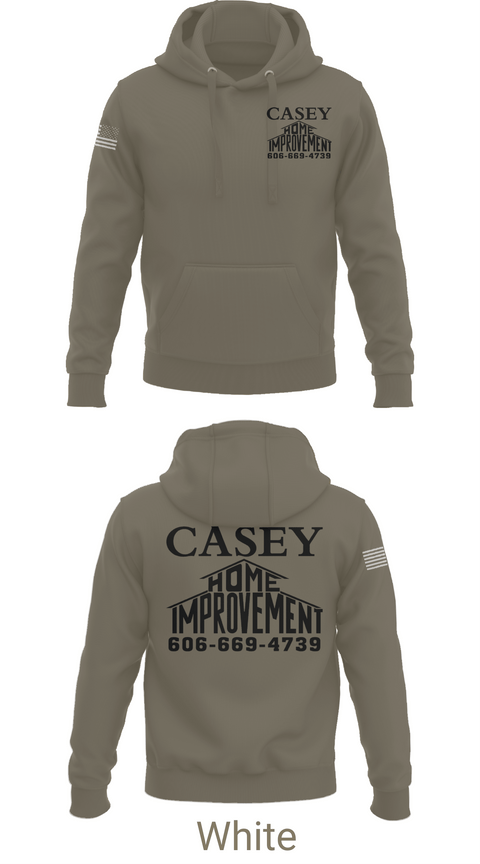 Hoodie, Casey home improvement, , Teamtime, Team time, sublimation, custom sports apparel, team uniforms, spirit wear, spiritwear, sports uniforms, custom shirts, team store, custom team store, fundraiser sports, apparel fundraiser