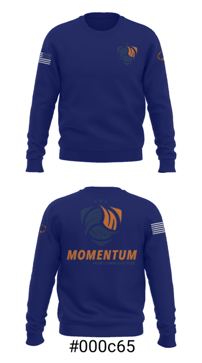 Momentum Volleyball Club 81929497 Crew Neck Sweatshirt - 16
