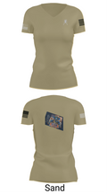 TITAN BN 10830522 Women's Short Sleeve V-neck Shirt - 88